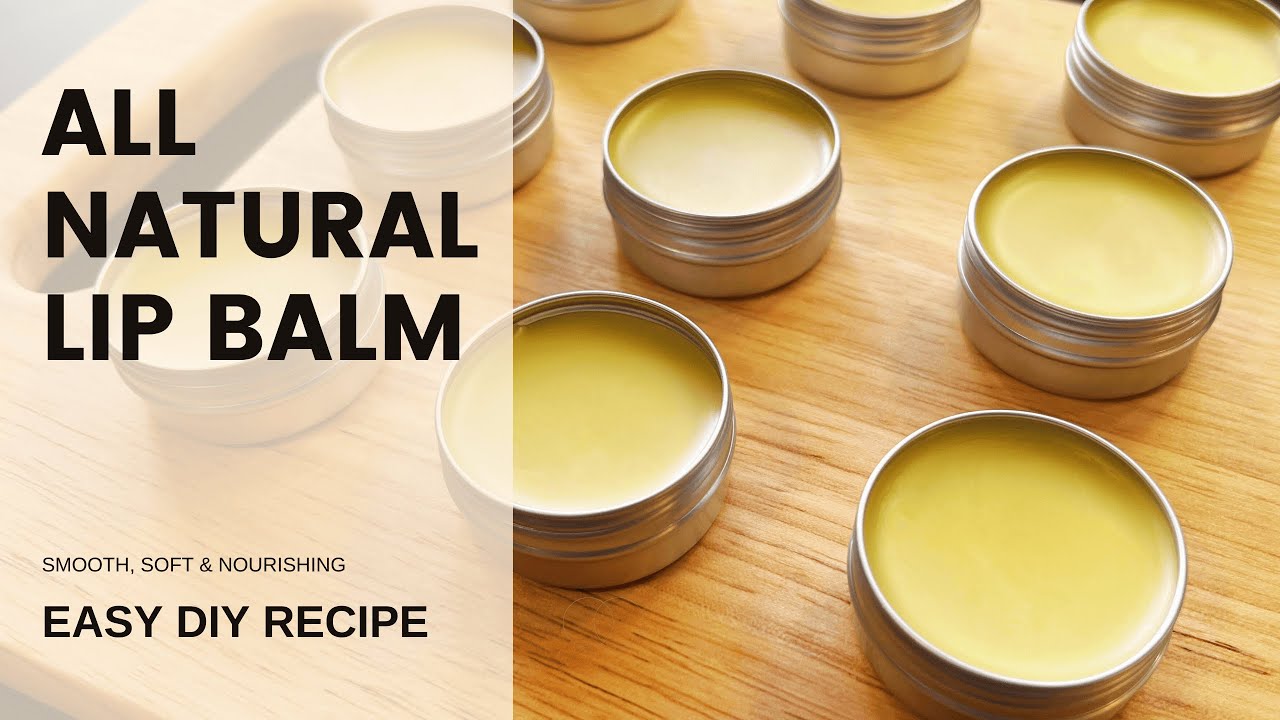 DIY Natural Lip Balm With Simple Ingredients (1)