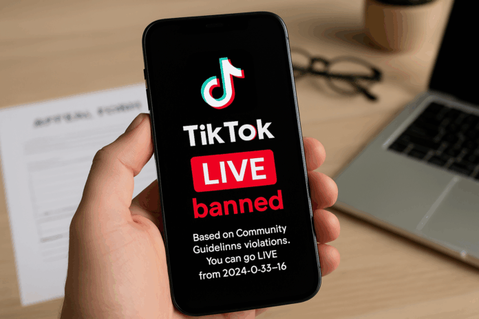 TikTok “Community Guidelines Violation” Problem