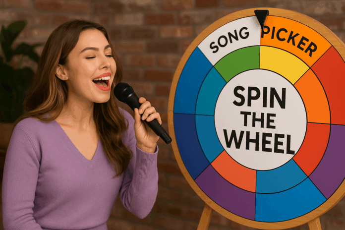 Spin the Wheel Karaoke Song Picker Ideas
