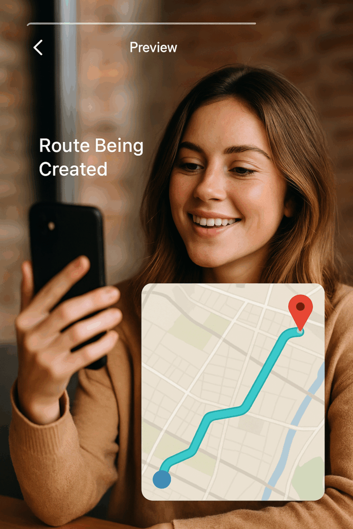 What is the Instagram “Route Being Created” Effect and How to Use It